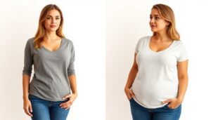 V-Necks and Scoop Necks