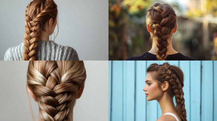 dutch braid hair